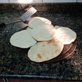 El cooksnap de Majo ❤️ cuando hizo Pan Árabe.
