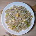 Cooksnap shazrina semasa beliau membuat Nasi Goreng Telur.