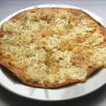 El cooksnap de Paloma Díaz cuando hizo Pizza de ajo.