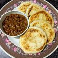 Avni Arora का कुकस्नैप जब उन्होंने काला चना मसाला पनीर स्टफ बटर नान (Kala Chana Masala paneer stuff butter nan recipe in hindi) बनाया था।