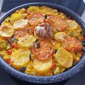 El cooksnap de Becky cuando hizo Arroz al horno vegetariano.
