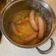 El cooksnap de Sergio Soriano cuando hizo Salchichas en salsa de vino.