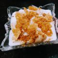 Man-O-Salwa 's cooksnap of when they made Dahi baray.