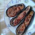 El cooksnap de hariana cuando hizo Berenjenas al horno con salsa tomate y queso súper diet!! Día 1.
