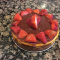 El cooksnap de Laura Oliver Romero cuando hizo Tarta de fresas con galletas María.