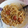 El cooksnap de Loretito Reyes cuando hizo Porotos con rienda al estilo de la abuelita Adriana.