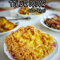 Cooksnap Hani Shaimi semasa beliau membuat Telur Sarang.
