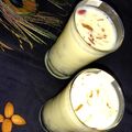 Priya vishnu Varshney का कुकस्नैप जब उन्होंने केसर बादाम मिल्क शेक (kesar badam milk shake recipe in Hindi) बनाया था।