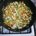 El cooksnap de gabriel dirocco cuando hizo Pollo salteado con verduras.