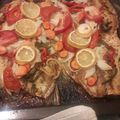 El cooksnap de Sonia Suarez cuando hizo Sabalo al horno.