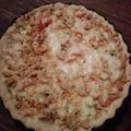 El cooksnap de Karen Andrade cuando hizo Quiche de pollo con verduras.