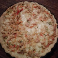 El cooksnap de Karen Andrade cuando hizo Quiche de pollo con verduras.