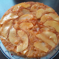 El cooksnap de claudia cuando hizo Torta de manzana invertida.