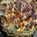 El cooksnap de Romina Florencia cuando hizo Tarta de Pollo y Brócoli.