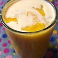 Enefola Joy Owoicho's cooksnap of when they made Mango lassi.
