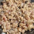 El cooksnap de Luis Nuñez cuando hizo Champiñones con huevo.