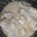 El cooksnap de Arantxa Dussán Dávila cuando hizo Pollo al ajillo con papas.