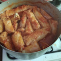 El cooksnap de Mariela Alfieri cuando hizo Strudel con Estofado. Muy rica! Económica y Fácil! Receta de mi abu😍.