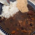 El cooksnap de Karina Correa cuando hizo Guiso de porotos negros (feijao) para este frío algo bien fuerte.