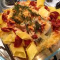 renehund's cooksnap of when they made Baked cod with crispy chorizo and cheese topping.