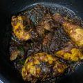 Cooksnap Rafiah Roslant semasa beliau membuat Ayam bali kot?!.