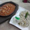 Sundus Toor's cooksnap of when they made Chicken Shashlik with Vegetable fried Rice.