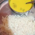 Lakshmi का कुकस्नैप जब उन्होंने कढ़ी चावल (kadhi chawal recipe in Hindi) बनाया था।