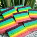 Cooksnap dari Shita Renita Indrianti untuk resep Steamed rainbow cake lembut banget
