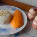 Cooksnap dari chusni sari nihayati untuk resep Mango Sticky Rice (Magic com)