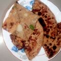 Mahika banerjee का कुकस्नैप जब उन्होंने आलू के पराठे (Aloo ke parathe recipe in hindi) बनाया था।