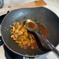 Genna's cooksnap of when they made Taiwanese Three Cup Chicken.