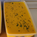 El cooksnap de sunny cuando hizo Crema de zanahorias y quesitos con Thermomix.