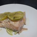El cooksnap de Becky cuando hizo Salmón al papillote de limón.