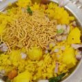 Vrinda Idnani's cooksnap of when they made Aalu Poha.