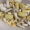 湯小舒 的 藍藍的-金沙炒菇 cooksnap