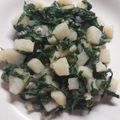 El cooksnap de Citlaly González cuando hizo Acelgas con papas.