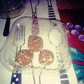El cooksnap de LUCAS Y IVANA😍😘💕 cuando hizo Cookies de dulce de leche, avena y chips de chocolate.