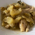 El cooksnap de Paula RG cuando hizo Panga y papas al limon.