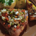 El cooksnap de Eugenia Martins cuando hizo Salsa criolla.
