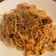 El cooksnap de Alina Iova cuando hizo Spaghetti pomodoro e gamberi.