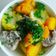 Cooksnap của Pi Ha khi họ làm theo món Canh sườn hạt sen