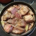 Mike's cooksnap of when they made Tami's Beef short ribs.