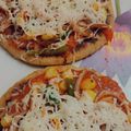 Arpita Shah's cooksnap of when they made ભાખરી પીઝા (Bhakhri Pizza Recipe in Gujarati).