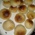 El cooksnap de Daniela cuando hizo Pancitos saborizados de cebolla.