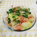 鍾文 的 泰式雞絲柚子沙拉 cooksnap