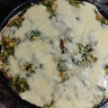 El cooksnap de Nati Parra cuando hizo Pascualina de acelga con masa casera.