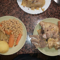 El cooksnap de Ari Rodriguez cuando hizo Cocido madrileño.
