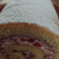 El cooksnap de fatima cuando hizo Brazo de gitano con nata y fresas.