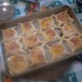 El cooksnap de ayeelenbm cuando hizo Canastitas de mozzarella, albahaca y cherry.