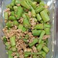 賴沐恩 的 四季豆炒肉末 cooksnap